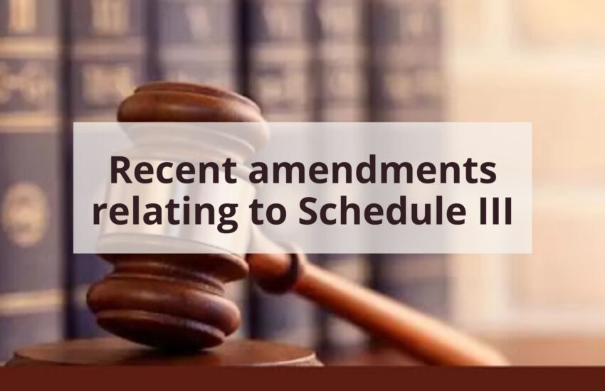 Companies Act 2013 Recent amendments to Schedule III