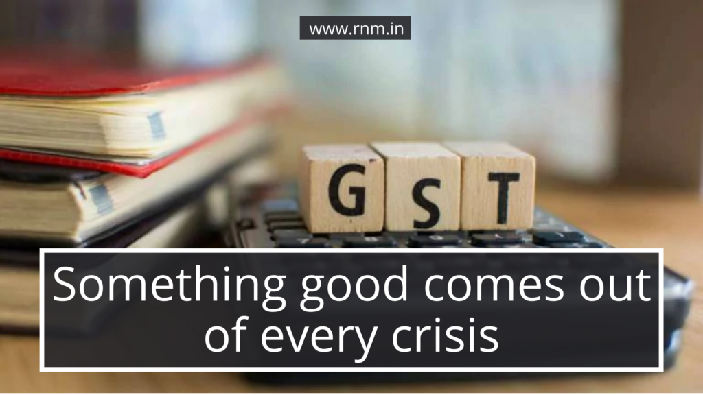 Something good comes out of every crisis