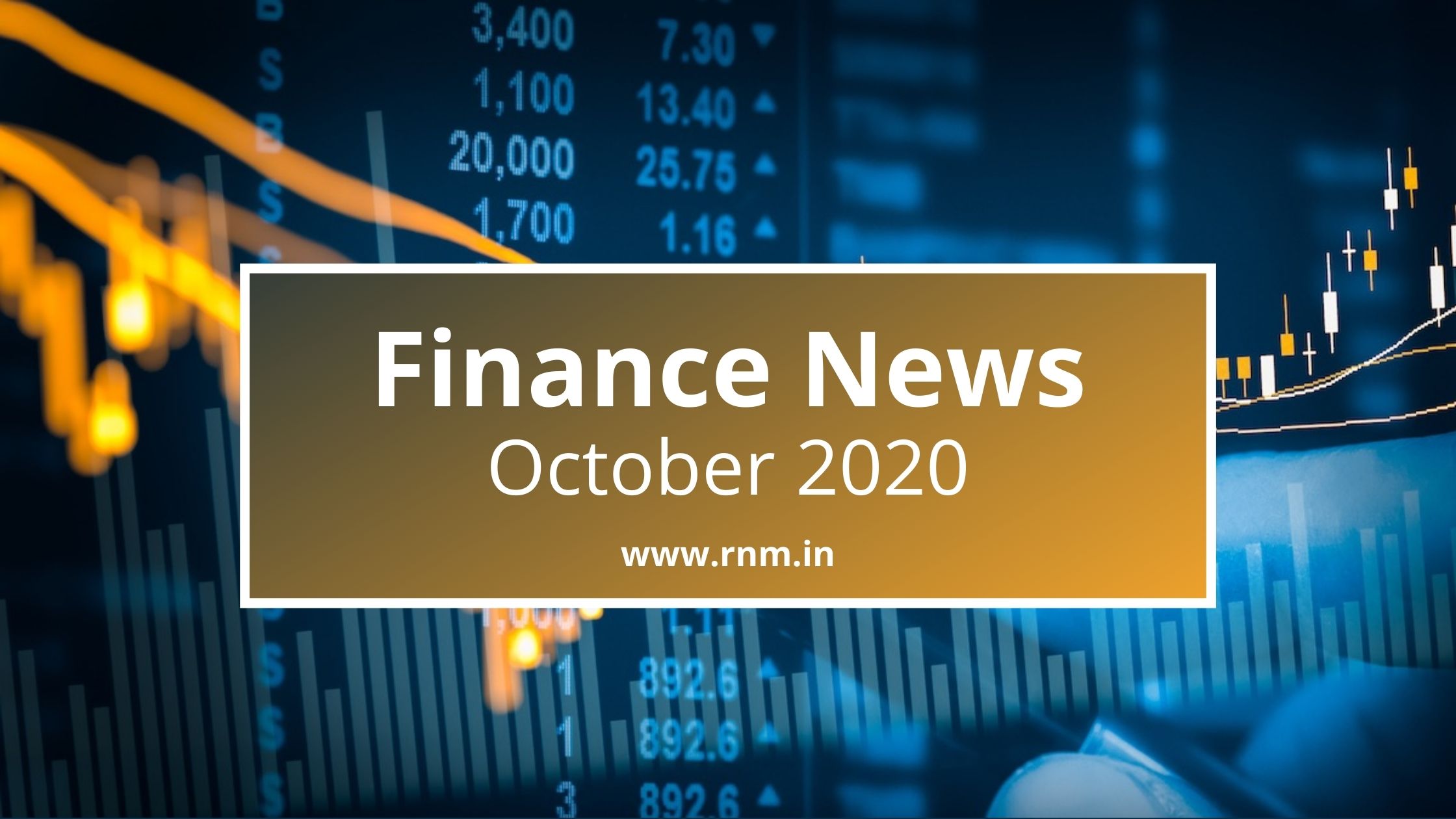 october 2020 financial news