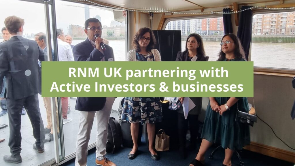 RNM UK partnering with Active Investors & businesses