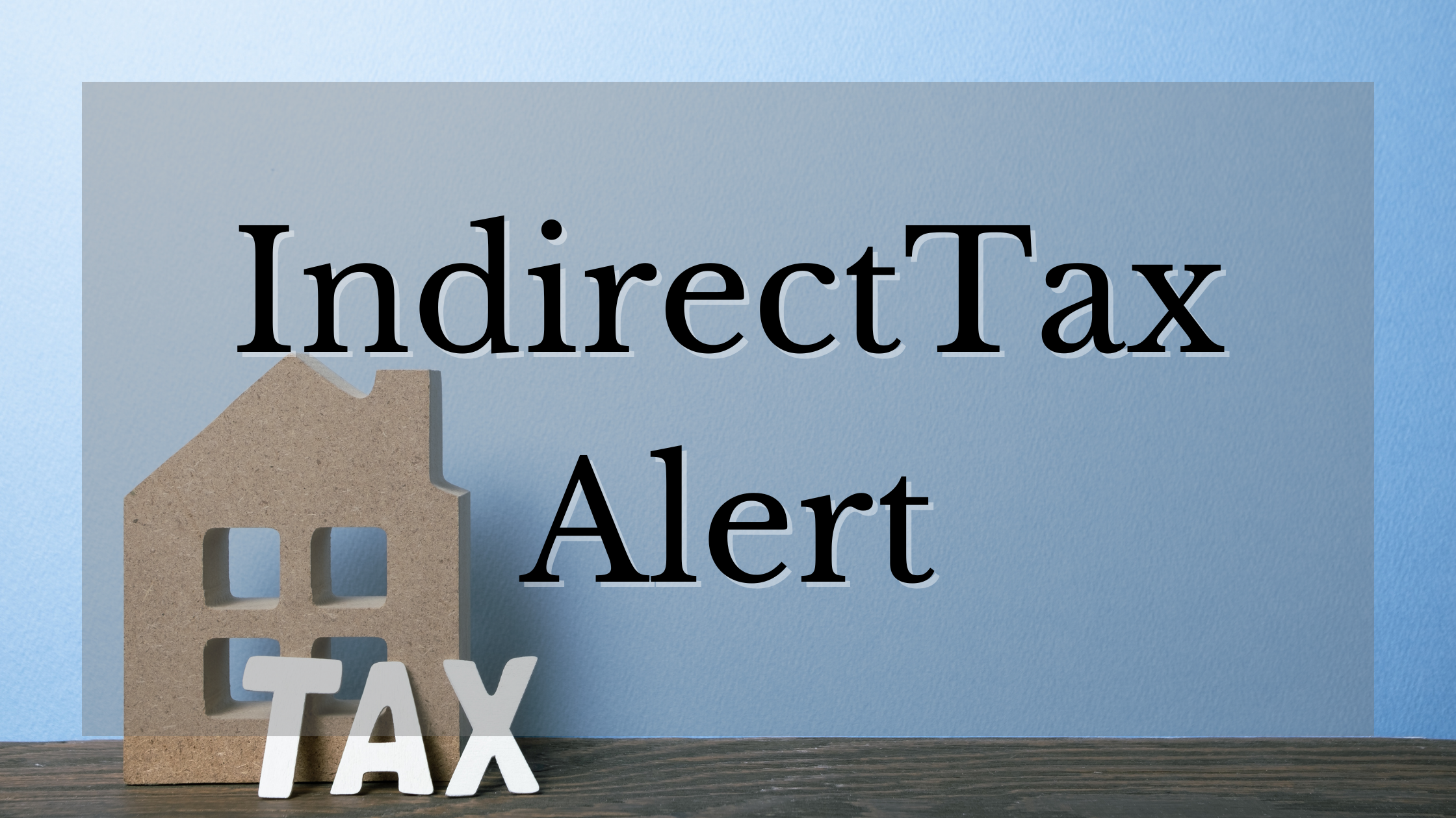 Indirect tax