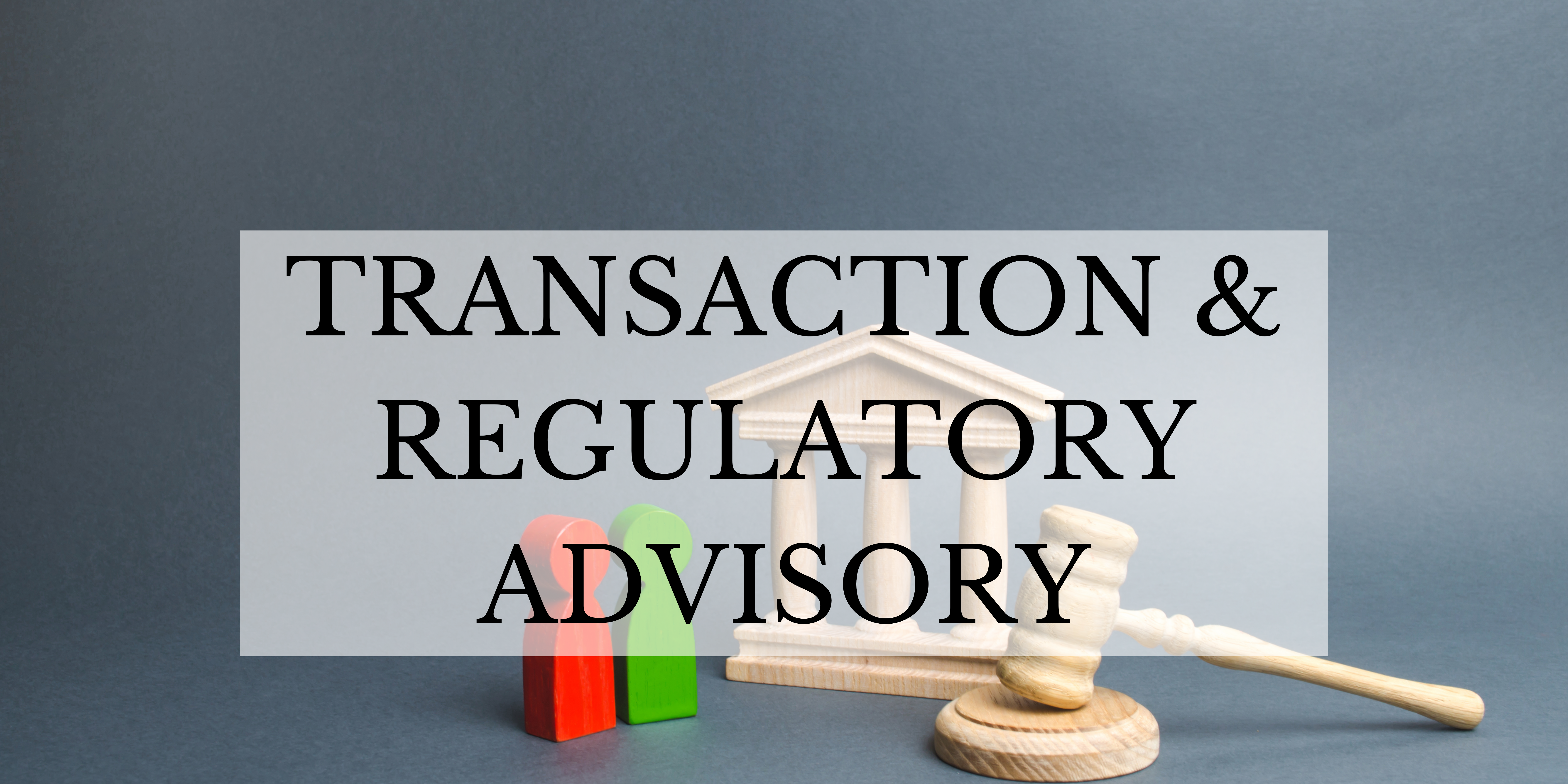 Transaction Regulatory & Advisory Services Alert