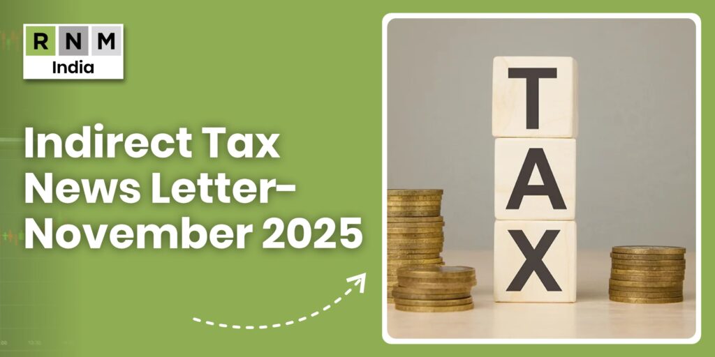 Indirect Tax News Letter- November 2025